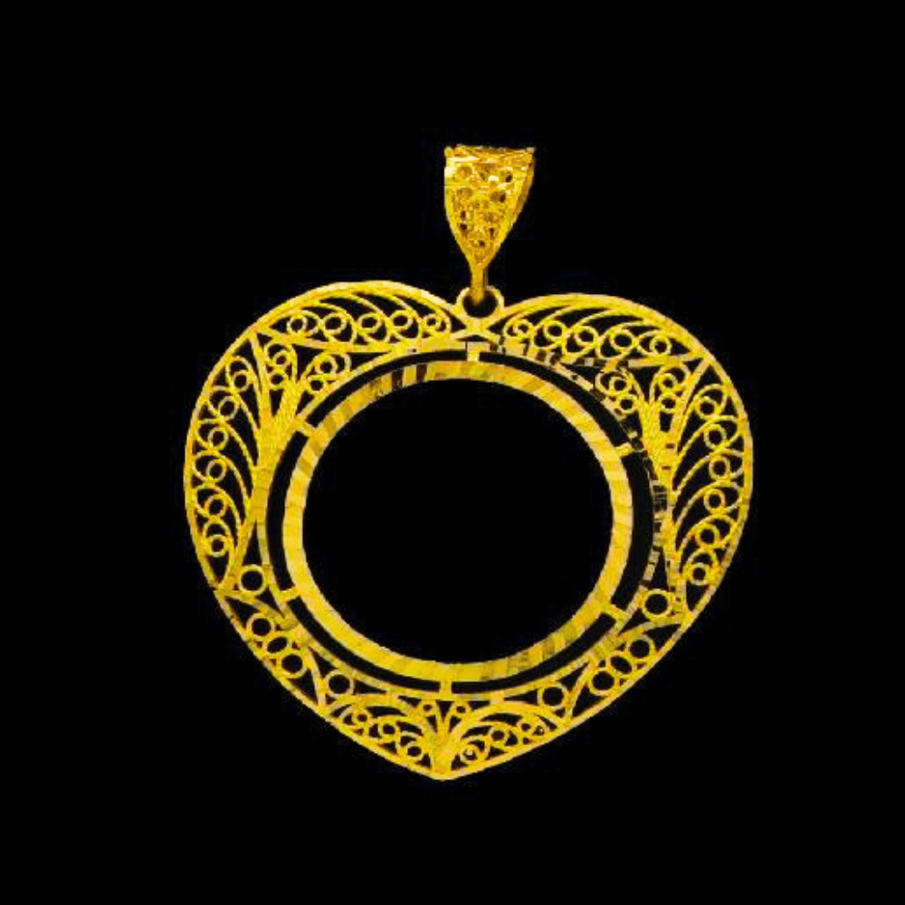 21K Gold Coin Frame – 18494